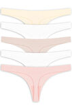 Basic Lazer Kesim Tanga Külot 5'li Paket