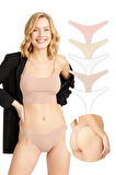 Basic Lazer Kesim Tanga Külot 5'li Paket
