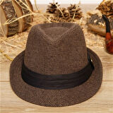 KISA KENARLI FÖTR ŞAPKA U-163