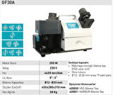 Ozco GF30A Freze Bileme Makinası 12-30mm