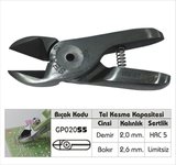 Gison GP020 Uyumlu Metal İçin Yan Keski Yedeği