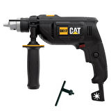 CAT DX17.1 750Watt 13mm Profesyonel Darbeli Matkap + 8 Parça Aksesuar