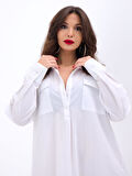 5855 ELBİSE-BEYAZ