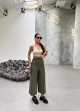 230 Gr Poly Viscose Full Lycra Metal Toka Aksesuarli Pantolon