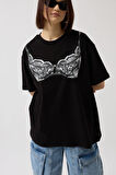 Baskılı Oversize T-Shirt