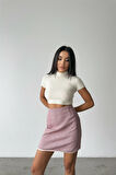KAŞE KISA ETEK - Pembe