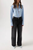 Düşük Bel Straight Jean