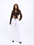 7421 PANTOLON-BEYAZ