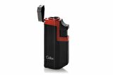 Colibri Tribeca Jet Alev Puro Çakmağı Siyah/Kırmızı