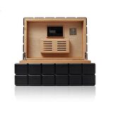 Colibri Heritage Humidor Puro Kutusu HU500T1 Mat Siyah 125's