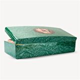 Lubinski Special Edt. Cigar-Cuba Puro Kutusu Humidor Yeşil 200s