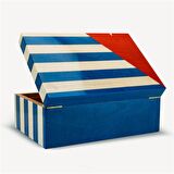 Lubinski Cedar Puro Kutusu Humidor Cuba Flag 50s