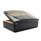 Lubinski Special Edt. Carbonfiber Parmakizi Humidor Puro Kutusu 80's