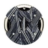 Lubinski Yuvarlak Puro Kesici V-Cut Black Pattern(60Ring)