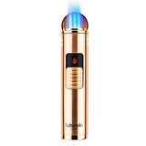Lubinski Lion Slim Delicili Üç Torch Puro Çakmağı Gunmetal
