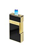 S.T. Dupont BQ Big D Golden Shiny Black Lacquer Çakmak 25002