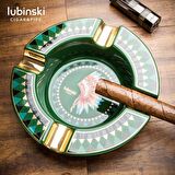 Lubinski New Design Dörtlü Puro Küllüğü Yeşil