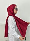 Locella Jakar Şal Bordo JSL1117