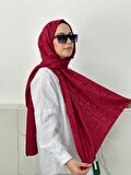 Locella Jakar Şal Bordo JSL1117