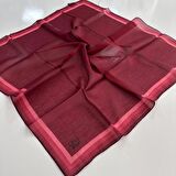 Levi'dor Kehribar Eşarp Bordo LTR0208
