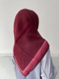 Levi'dor Kehribar Eşarp Bordo LTR0208