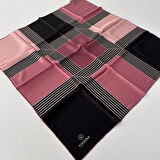 Vissona Twill İpek Eşarp Koyu Pudra IPK4101