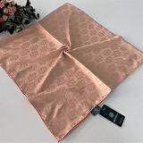 Bonjela Lüx İnci Jakarlı Pamuk Eşarp Somon JPB0719