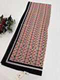 Quare Soft Pamuklu Desenli Şal LDSQ1009