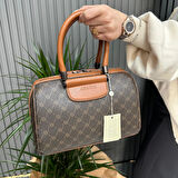 Armine Kadın Çanta Kahve Noktalı AR39602