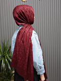 Levidor Cashmere Premium Şal Bordo LRF0302