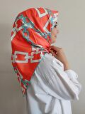 Lady Coco Dijital Twill Eşarp DJ2108