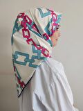 Lady Coco Dijital Twill Eşarp DJ2113