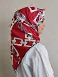 Lady Coco Dijital Twill Eşarp DJ2119
