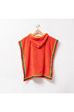 BE-0818-RD Benetton Çocuk Panço Havlu