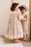Keten Vintage  Elbise