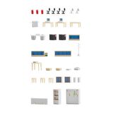 Faller 180454 1/87 Ofis Mobilyaları Demonte Plastik Maketi