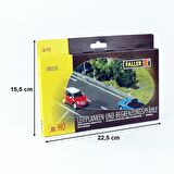Faller 180535 1/87 Karayolu Bariyerleri ( 32 Parça ) Demonte Plastik Maketi