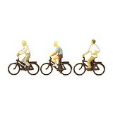 Preiser 10336 1/87 Ölçek radfahrer Figürleri