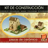 Domenech 3511 Kırsal Ev Tip.1, 1/87 Ölçek, 22x26x14 Cm. Demonte Taş Maketi