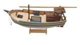Türk Model 1/35 121 Taka Karadeniz Balıkçı Teknesi, Demonte Ahşap Maketi