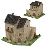 Domenech 3512 Kırsal Ev Tip.2, 1/87 Ölçek, 20 x20x14 Cm. Demonte Taş Maketi