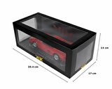 KKscale 180501 1/18 Ölçek 1984 Ferrari Testarossa Monospeccio, Kırmızı, Sergilemeye Hazır Metal Araba Modeli