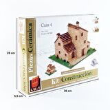 Domenech 3514 Kırsal Ev Tip.4, 1/87 Ölçek, 20x20x14 Cm. Demonte Taş Maketi