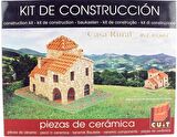 Domenech 3604 Serranos Tipik Kırsal Evi, 22x18x20 Cm.Demonte Taş Maketi