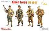 Dragon 6653 1/35 Ölçek Müttefik Kuvvetler (ETO 1944) Asker Figürleri Plastik Model Kiti