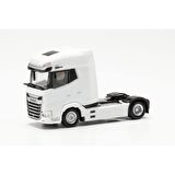 Herpa 316033 1/87 Ölçek, DAF XG Çekici, Beyaz, Sergilemeye Hazır Model Araç