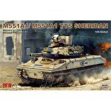 RFM 5020 1/35 Ölçek M551A1/ A1TTS Sheridan Tankı Plastik Model Kiti
