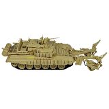 Meng SS-011 1/35 Ölçek Rus BMR-3M (T90) Mayın Temizleme Aracı, Plastik Model Kiti