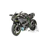 Meng MT-001 1/9 Ölçek Kawasaki Ninja H2R Motorsiklet, Plastik Model Kiti