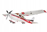 TopRC 056C Cessna 182, 500 Class, Kırmızı, Brushless 800KV Motorlu, 30A ESC, 11.1V 2200 Mah Li-Po Pilli, 4 Kanallı Uzaktan Kum